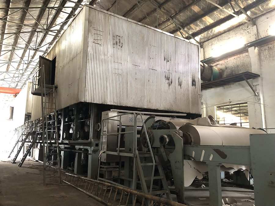 120TPD Used 3200 Fourdrinier wire Paper Machine